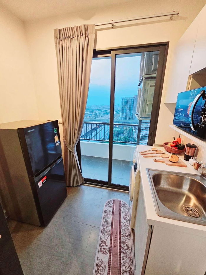 รูป P1099 ให้ Metro Sky Bangsue-Prachacheun (เมโทร สกาย บางซื่อ-ประชาชื่น) 2ห้องนอน ติดรถไฟฟ้าสีแดง ห้องสวยมาก เฟอร์ครบ พร้อมเข้าอยู่ทันที - รูปที่ 9/12