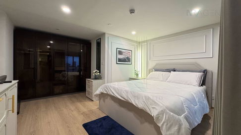 📌 For Rent Condo LIFE RAMA 4-ASOKE Building 1, Floor 34,Duplex, Room size 43 sqm