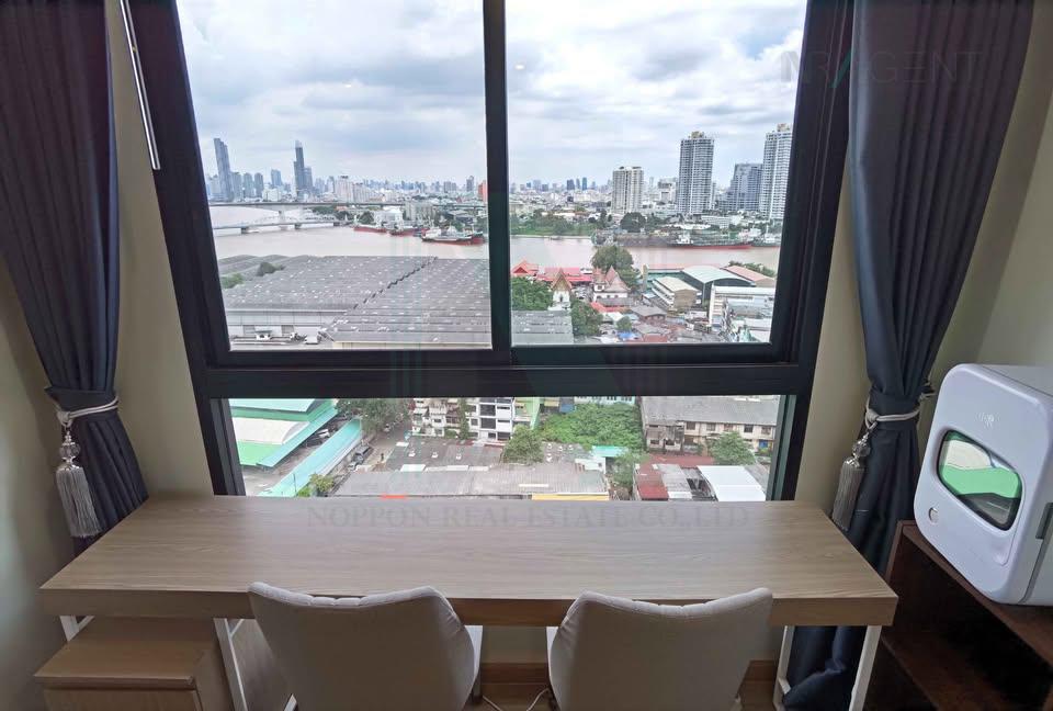 picture For Rent Condo NICHE MONO CHAROEN NAKORN Building 1, Floor 16,1 bed room, Room size 34 sqm - 6/8