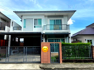Houses for rent สถาบันเทคโนโลยีไทย-ญี่ปุ่น : 🚩 For Rent 2-story Twin house PASSORN PRESTIGE LUXE PATTANAKARN 3 bedroom 2 bathroom