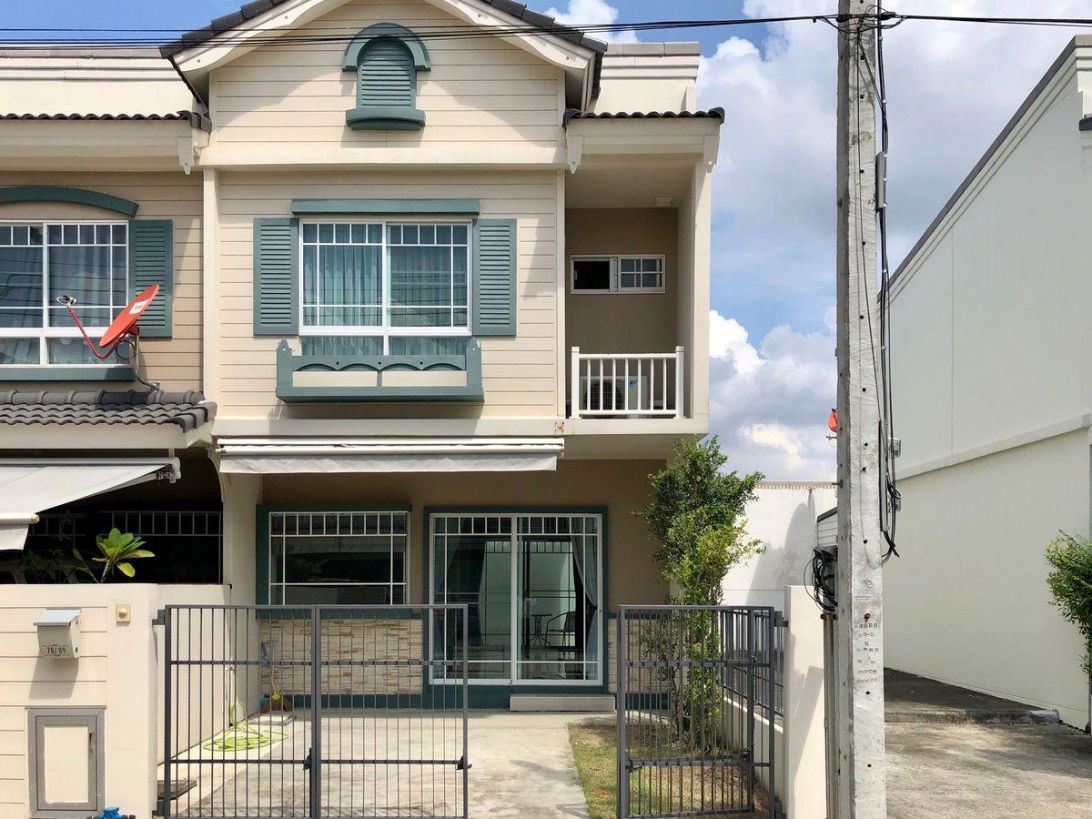 picture Townhouse for rent ✨ Indy Bangna Km.7 ✨ 2 bedrooms, 3 bathrooms, fully furnished and equipped with appliances - 2/12