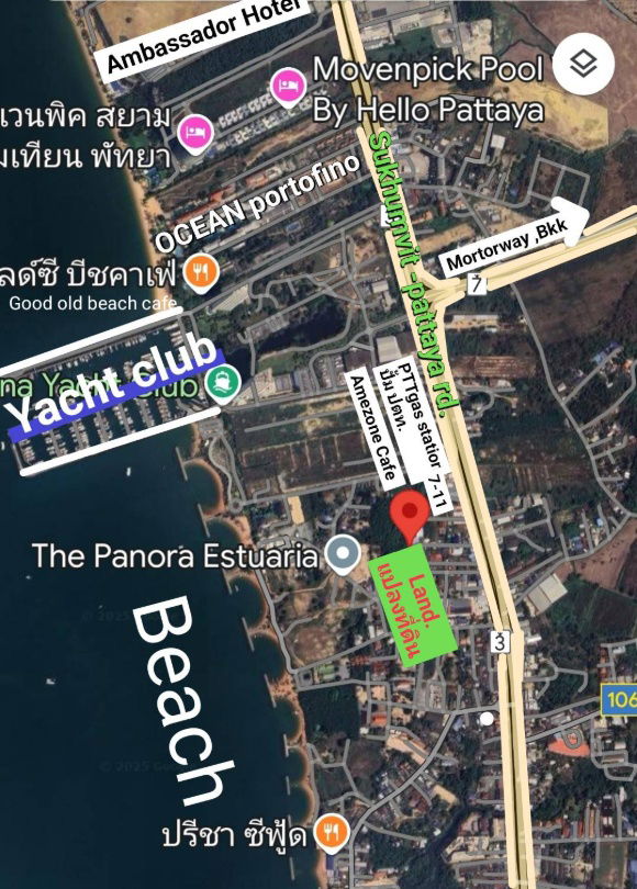 picture Land for Sale at Najomtien Beach – 68 sq.wah - 4/18