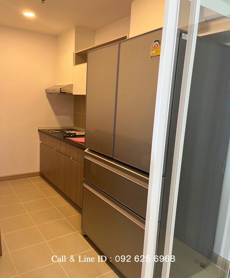 picture For rent 🏠 Supalai Veranda Ramkhamhaeng Condo 🏠 2 bedrooms, 2 bathrooms 🚆 1 double bed, ready to move in, near Ramkhamhaeng University - 5/7