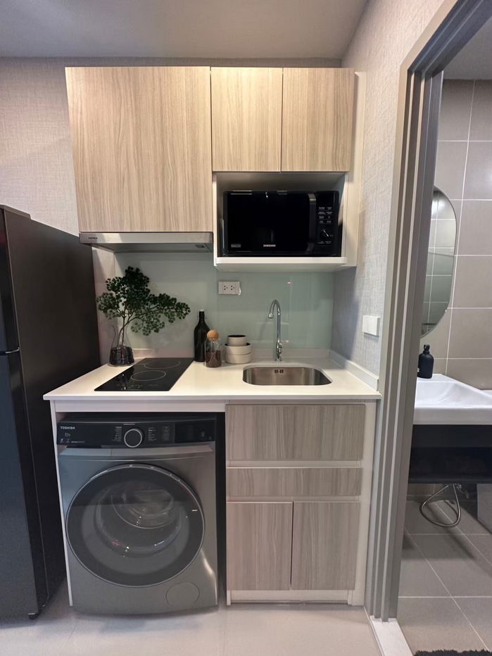 รูป ขายดาวน์คอนโด Plum New West โครงการใหม่ ขายดาวน์ราคาจริงที่ผ่อนดาวน์ ไม่บวกกำไร เจ้าของขายเอง 80,700 บาท ห้องวิวดี เฟอร์นิเจอร์แต่งครบ - รูปที่ 7/22