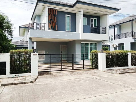 For rent: Phu Fa Garden Home Village, Project 4, Chiang Mai, size 3 bedrooms, 3 bathrooms, new furniture T.094-6511456