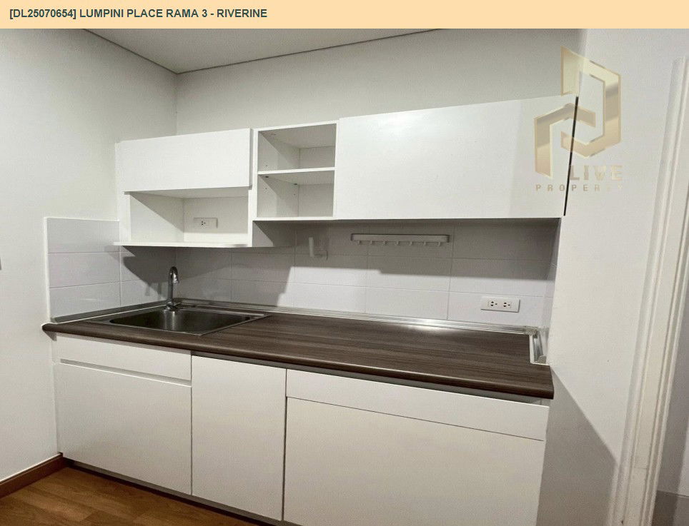picture DL25070654 Condo for rent, Lumpini Place Rama 3 - Riverine near -, ready to move in, call urgently 0656133286 LineID @534wlwof - 10/11