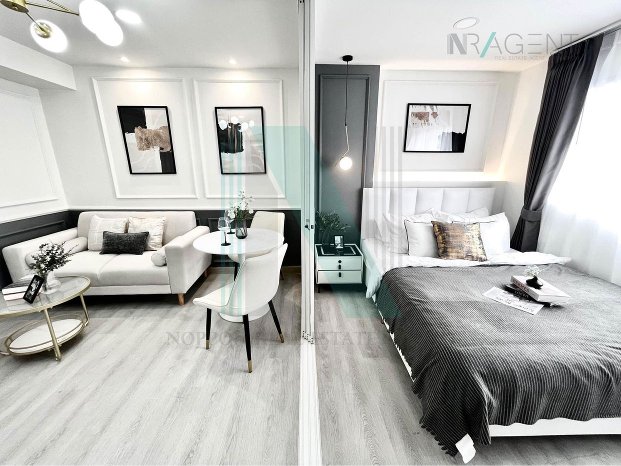 picture For Rent Condo LUMPINI CENTER NAWAMIN Building B, Floor 4,1 bed room, Room size 27 sqm - 5/8