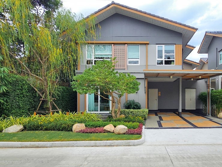 รูป 🏡 ขายบ้านตัวอย่าง สไตล์ญี่ปุ่น สวย แต่งเฟอร์ฯ ครบทั้งหลัง หิ้วกระเป๋าเข้าอยู่ได้เลย! 
📍ทำเลดี ใกล้เซลทรัล อยุธยา  - รูปที่ 3/25