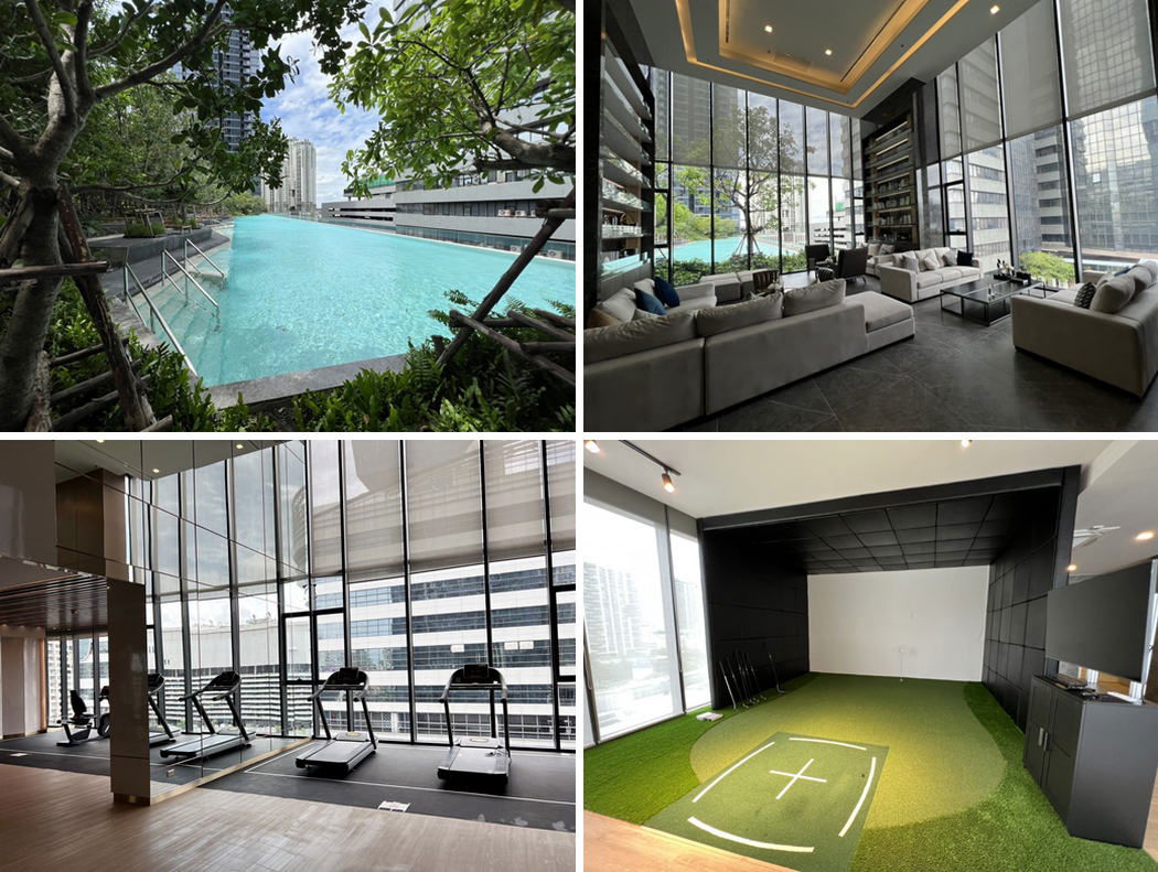 รูป Call : 095-254-6826 Condo One 9 Five Asoke-Rama 9 แบบ 2 ห้องนอน 2 ห้องน้ำ ชั้นสูง ห้องใหม่ ตกแต่งครบ - รูปที่ 7/13