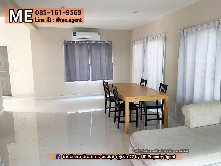 รูป ขาย บ้านเดี่ยว Passorn Prestige Luxe หลังมุม เฟอร์นิเจอร์ครบ พร้อมเข้าอยู่ ใกล้เอกมัย ทองหล่อ สุขุมวิท โทร 064-954-9619 (BD25-38) - รูปที่ 3/12