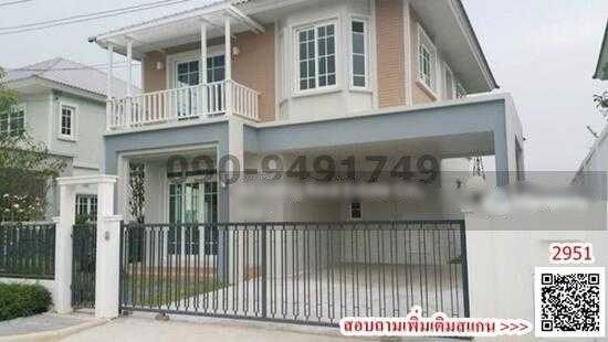 รูป เช่า บ้านเดี่ยว ชวนชื่น ซิตี้ วัชรพล-รามอินทรา ใกล้ Lotus วัชรพล - รูปที่ 1/11
