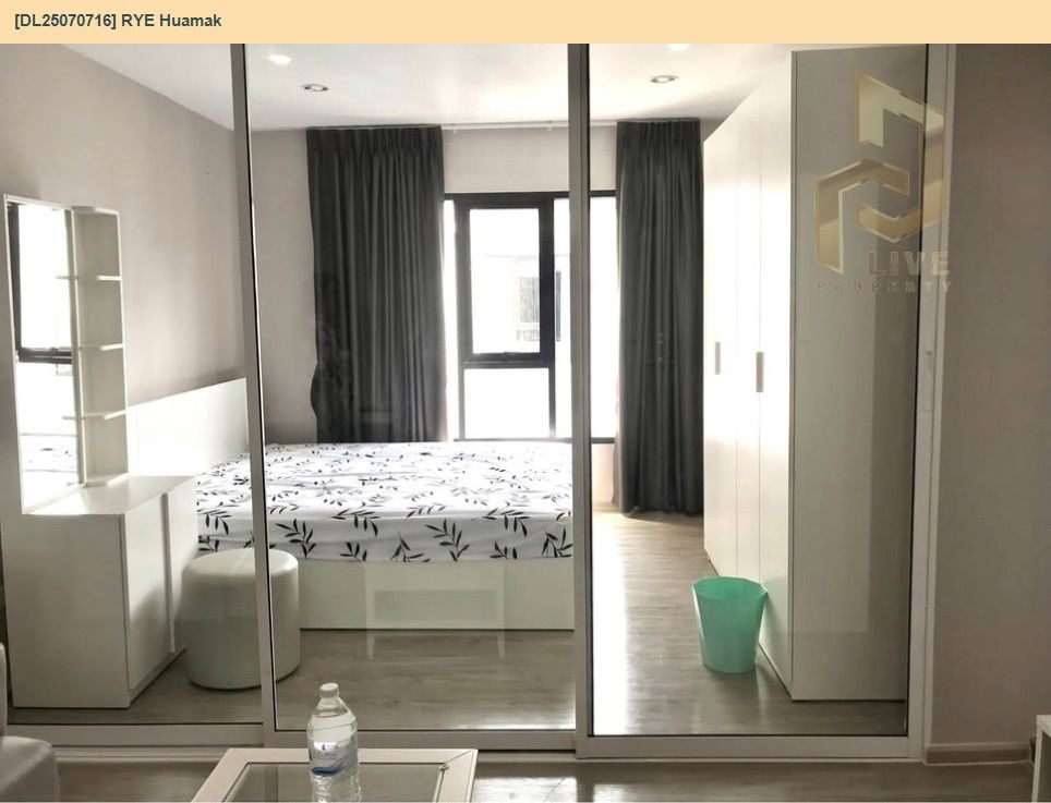 picture DL25070716 Condo for rent, RYE Huamak near AIRPORT RAIL LINK หัวหมาก, ready to move in, call urgently 0656133286 LineID @534wlwof - 5/8