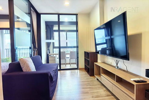 ให้เช่าคอนโด นิช โมโน เจริญนคร อาคาร 1 ชั้น 16 1 ห้องนอน ขนาด 34 ตรม ใกล้ Big C ดาวคะนอง