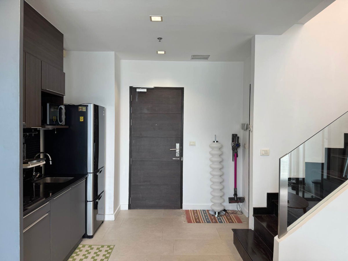 รูป ให้เช่าคอนโด ไอดีโอ คิว พญาไท อาคาร 1 ชั้น 37 Duplex ขนาด 63.00 ตรม ใกล้ BTS พญาไท - รูปที่ 8/10