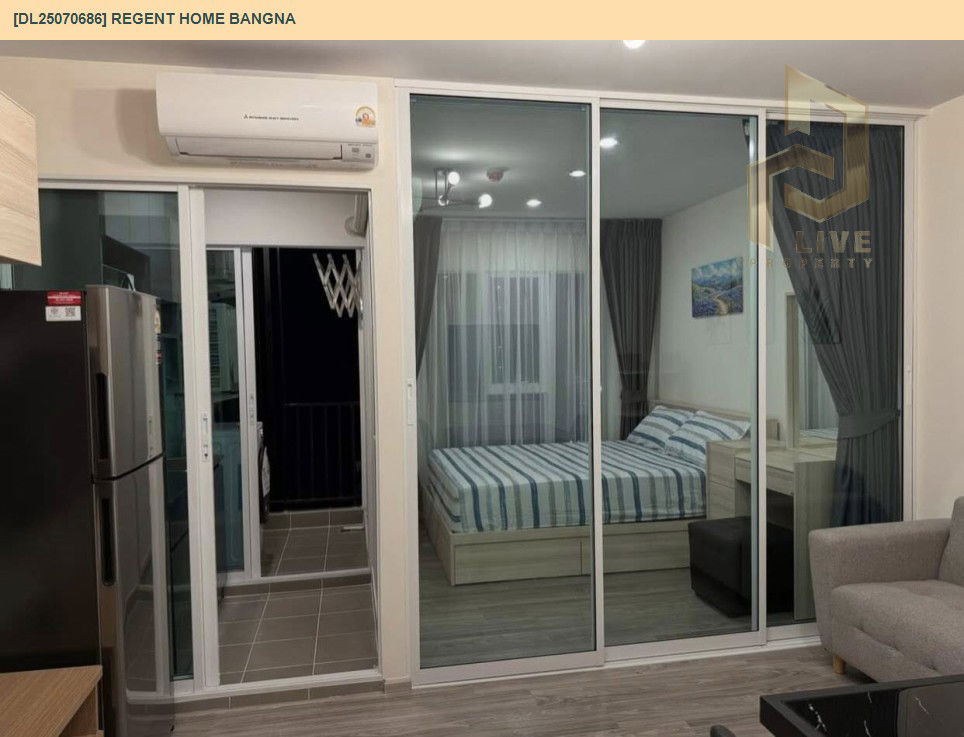 picture MDL25070686 Condo for rent, Regent home bangna near BTS Bang Na, ready to move in, call urgently 0656133286 LineID @534wlwof - 5/8