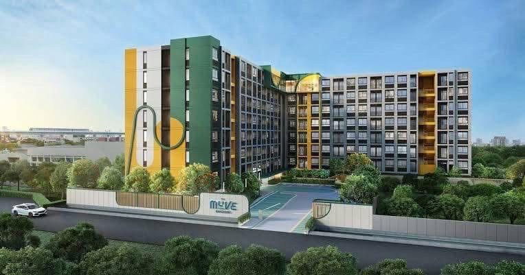 รูป ให้เช่าคอนโด เดอะมูฟบางแค The Muve Bangkae    1 ห้องนอน ขนาด 25 ตร.ม. ชั้น6 เลี้ยงสัตว์ไม่ได้   พร้อมเข้าพัก 31/7/68 - รูปที่ 11/11
