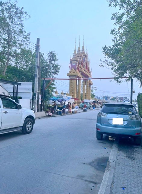 picture MRT Sri Lasalle 1.3km. For rent 3-storey townhouse Bangna Km.5 Bangkaew Khlong PladPriang Temple 200 - 7/8