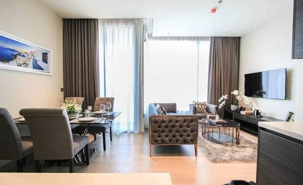 picture For Rent - The ESSE Asoke , Super Luxury , 2 bedrooms 2 bathrooms - 3/14