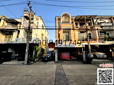เช่าทาวน์โฮม บุญถาวร เกษตรนวมินทร์ : เช่า  ทาวน์โฮม 3 ชั้น  Premium Place Kaset-Nawamin  ใกล้ รถไฟฟ้าสายสีชมพู