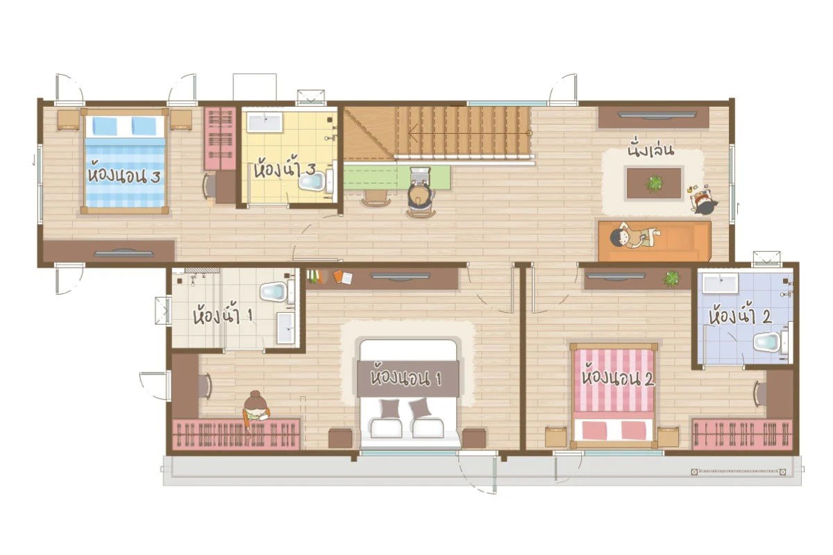 รูป ขายด่วน!!! บ้านเดี่ยวตกแต่งพร้อมอยู่ อณาสิริ วงแหวน ลำลูกกา - รูปที่ 18/18