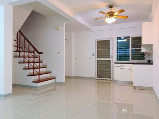 picture Sarasas Witaed Suvarnabhumi 200m. For rent 3-storey townhouse 24sq.w. 284sq.m. MRT Sri Dan 1.2 km. - 6/8