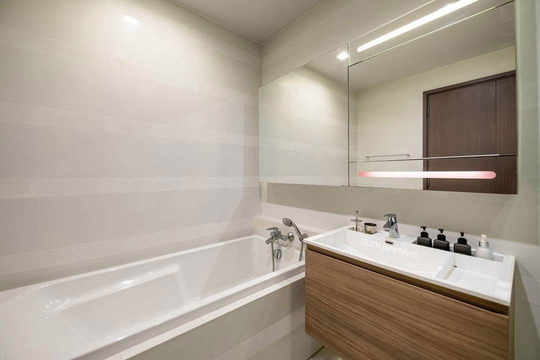 picture Condo for Rent Keyne by Sansiri, 1 Bedroom 54 Sqm Fully Furnished with bathtub Near BTS Thonglor, Ekkamai, Phrom Phong, Sukhumvit : YA25R-014 - 10/11