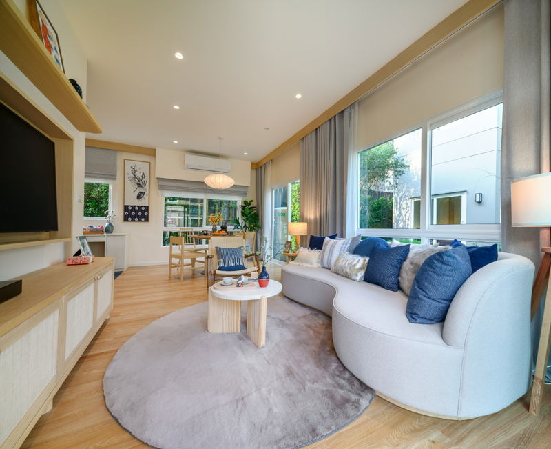 ขายบ้านแฝด : (บ้านตกแต่งพร้อมเข้าอยู่) ขายบ้านเแฝดไตล์ญี่ปุ่นใกล้ทางด่วน ศรีสมาน-ดอนเมือง พร้อม Build-In เคาน์เตอร์ครัว/ห้องซักรีด โครงการอณาสิริ สรงประภา