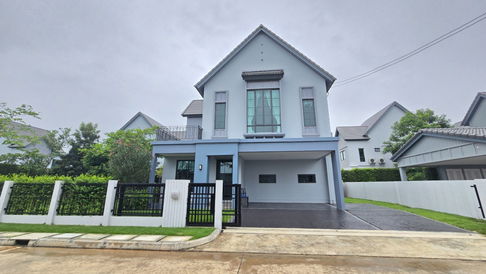 🔥ขายบ้านตัวอย่าง‼️ บ้านเดี่ยว 8/3 โครงการสราญสิริ เทียนทะเล30 สไตล์ MODERN FARMHOUSE ในทำเลศักยภาพ ใจกลางเมือ งรายล้อมด้วยสิ่งอำนวยความสะดวกครบครัน