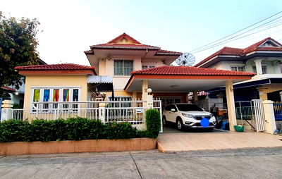 ขายบ้านเดี่ยว : ขาย บ้านเดี่ยว 2 ชั้น 71 ตรว. ม.สราญรมย์ ประเสริฐมนูกิจ 42 น่าอยู่ ใจกลางย่านชุมชน