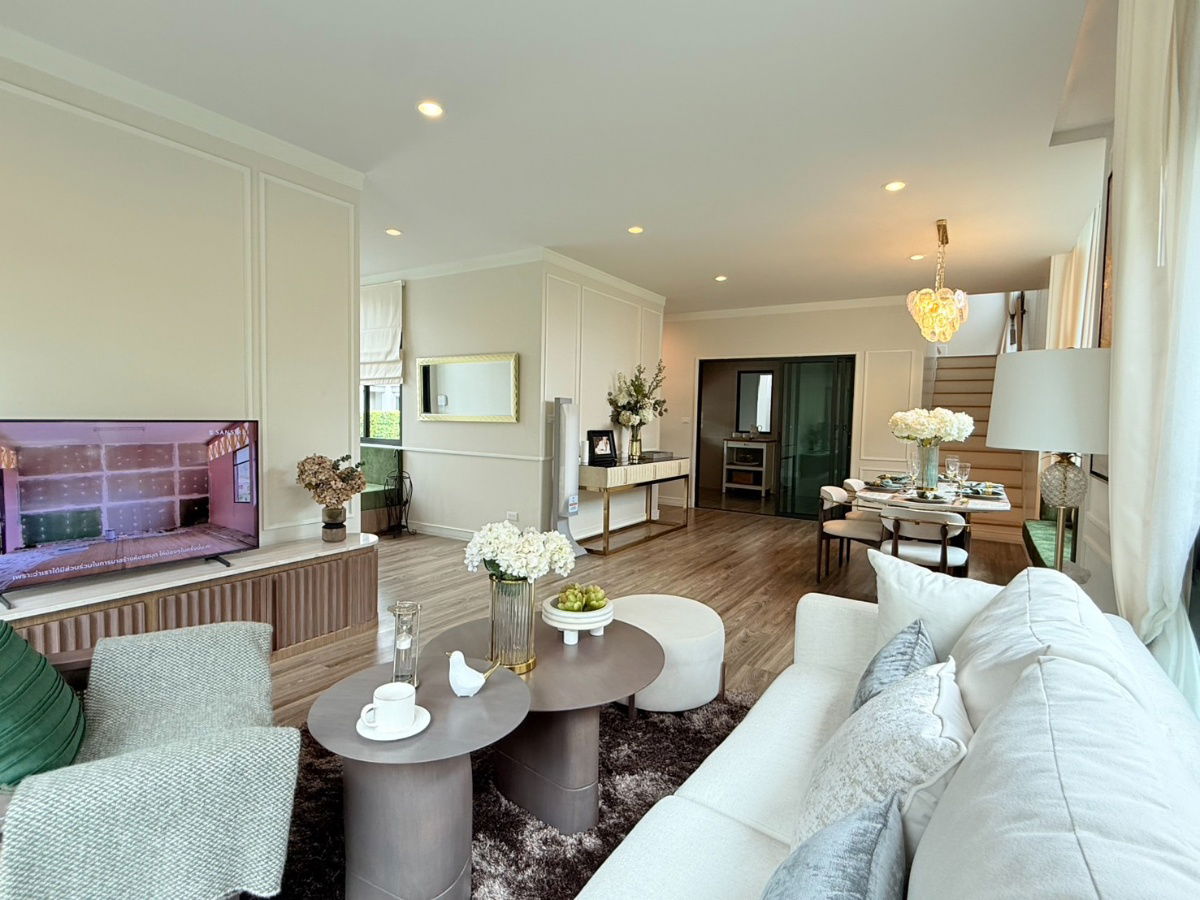 picture Show Home for Sale: “Saransiri Bangna” – Freesia Model | Fully Furnished, Move-In Read - 13/39