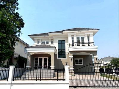Houses for rent Chakri Naruebodindra Medical Institute : P0116 For Rent! 2-Storey Corner House in Krisada City Lake & Park