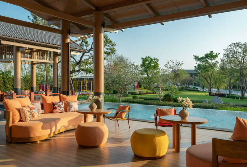 ขายบ้านเดี่ยว : ขายบ้านตัวอย่าง บ้านเดี่ยวตกแต่งพร้อมเข้าอยู่ใกล้ดอนเมือง!! อณาสิริ สรงประภา โครงการคุณภาพจากแสนสิริ