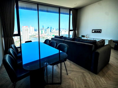 Condos for rent : For Rent: Chapter Charoennakhon Riverside Condo High-rise  with 2 towers, located by the Chao Phraya River. 2 Bedrooms, 2 Bathrooms, 67.55 sq.m.