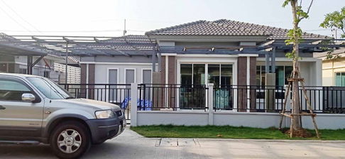 Single-storey house for rent, Centro Rangsit Village, Khlong 4