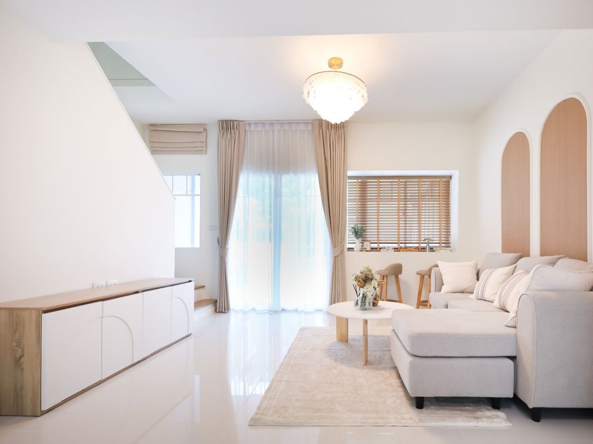 รูป ขายบ้าน อินดี้3 ประชาอุทิศ90 ห้องตกแต่งใหม่สวยตรงปก เพียง 2.35 ล. เดินทางสะดวกใกล้ทางด่วน - รูปที่ 6/47