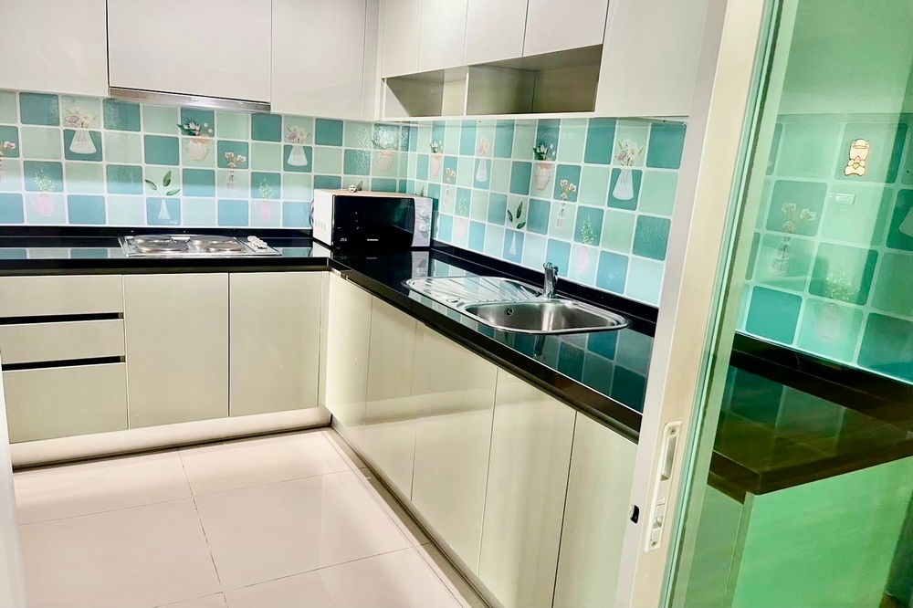 รูป 🔥 สำหรับเช่า !!🔥 Code C20250600025..........Belle Grand Rama 9, 3 ห้องนอน, 2 ห้องน้ำ, ชั้นสูง 38++, แต่งครบ, พร้อมเข้าอยู่ 📣📣 - รูปที่ 7/14