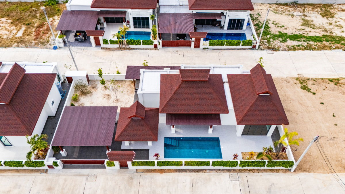 รูป ขายบ้านพูลวิลล่า พร้อมที่ดินสไตล์ไทยบาหลี - รูปที่ 2/5