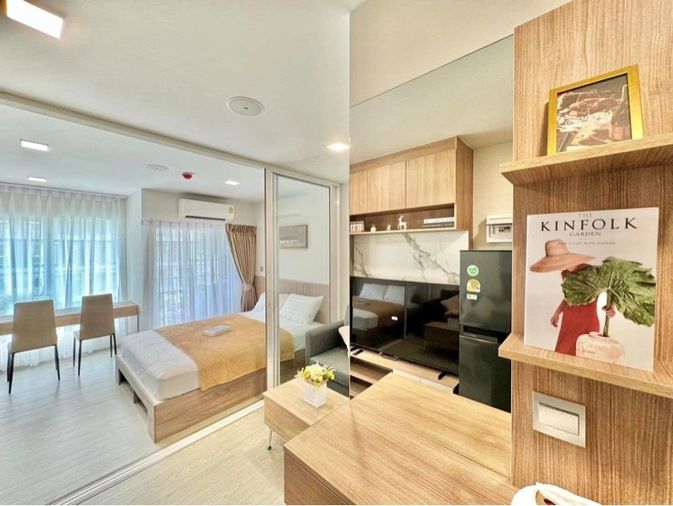 📣เปิดจองให้เช่า Kave town Island ตึก B ชั้น 4🩵💦ขนาด 25 sqm วิวสระ