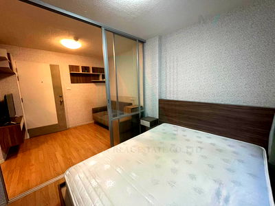 Condos for rent Lat Krabang : 🚩 For Rent Condo LUMPINI VILLE ONNUT - LAT KRABANG Building C, Floor 4,1 bed room, Room size 23 sqm