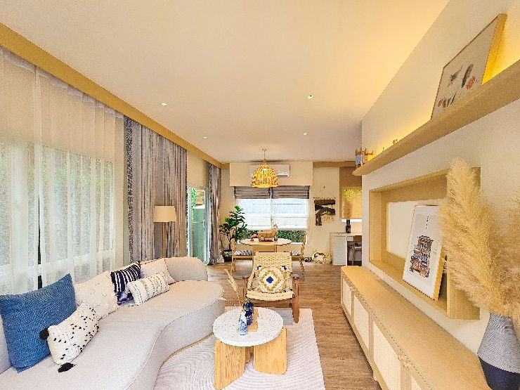 รูป 🏡 ขายบ้านตัวอย่าง สไตล์ญี่ปุ่น สวย แต่งเฟอร์ฯ ครบทั้งหลัง หิ้วกระเป๋าเข้าอยู่ได้เลย! 
📍ทำเลดี ใกล้เซลทรัล อยุธยา  - รูปที่ 4/25