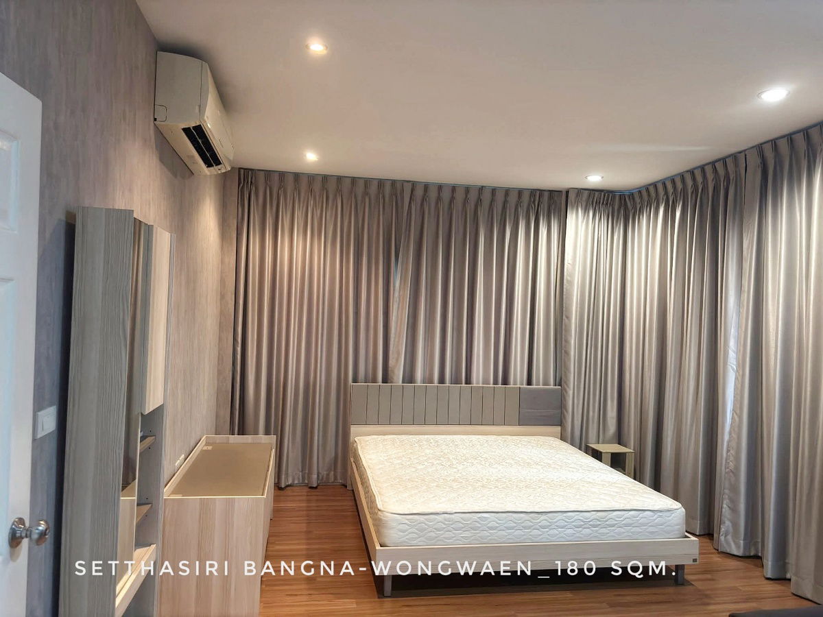 รูป ให้เช่าบ้านเดี่ยว ม.เศรษฐสิริ บางนา-วงแหวน  บนพื้นที่ 54 ตรวา. หลังเมกาบางนาเพียง 200 เมตร - รูปที่ 5/8