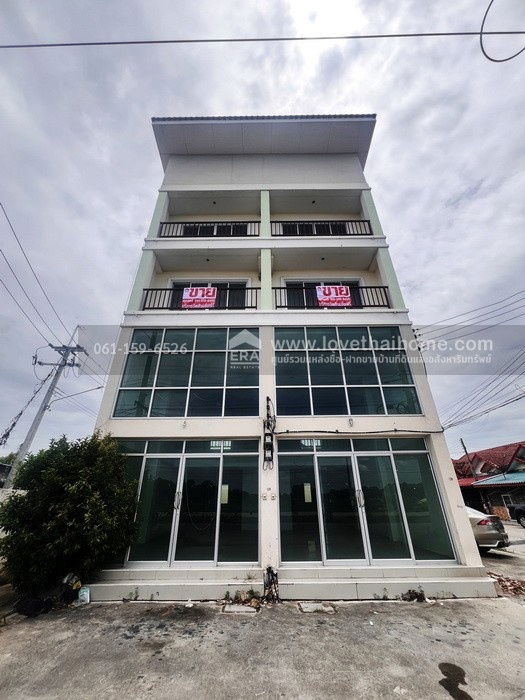 รูป ขายอาคารพาณิชย์ทำเลทอง ติดถนนหลักเทพกุญชร 42 คลองหลวง ปทุมธานี ตัวตึกใหม่มาก 3.5 ชั้น 2 คูหา 62.9 ตร.ว. สภาพพร้อมใช้  - รูปที่ 2/11