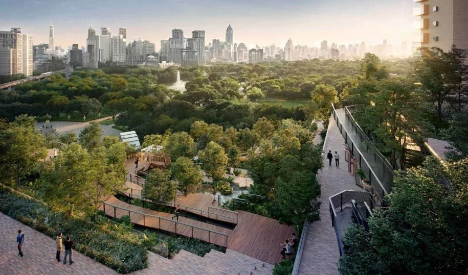picture 🔥Rare Garden View Unit!! 🔥 Dusit Parkside in CBD Location, Near MRT Silom and Lumpini Park - 4/7