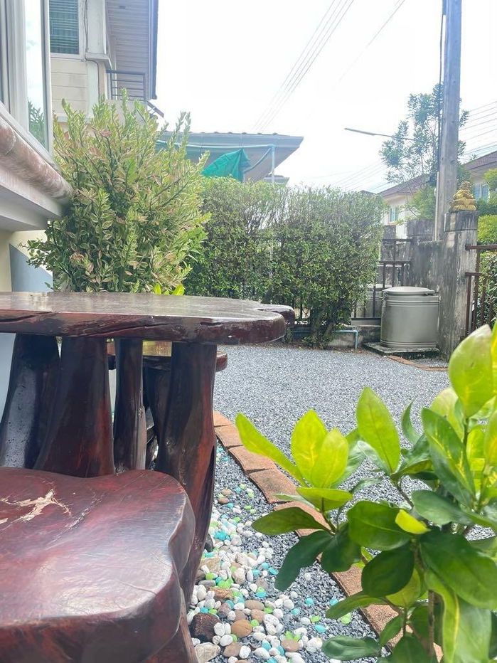 picture sale, 2-storey detached house, good location in the project, Khuan Lang area, size 72.2 sq.w., 3 bedrooms, selling for 4.5 million baht - 9/10
