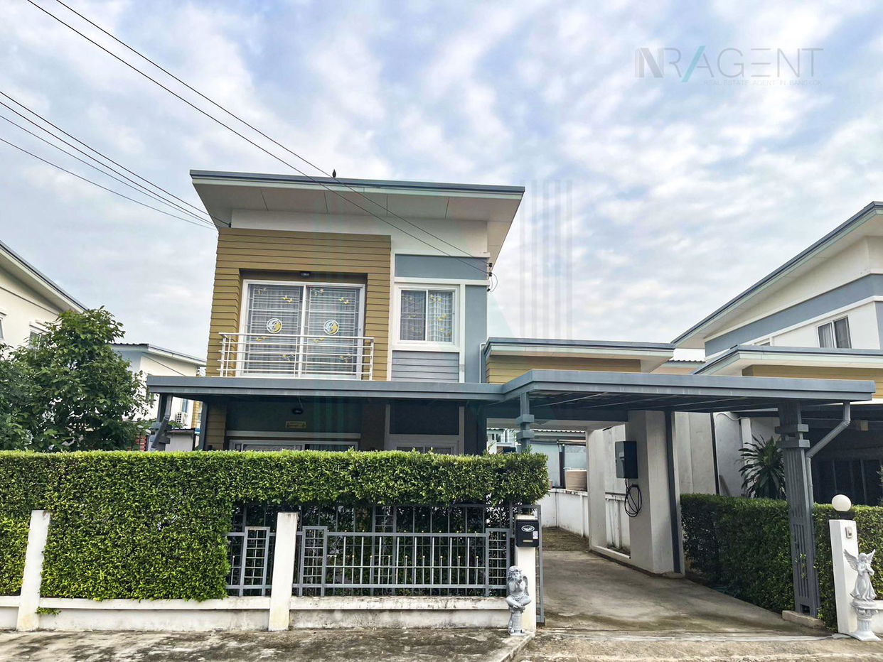 รูป 🚩 ขายบ้านเดี่ยว โครงการ ฟลอร่าวิลล์ พาร์ค ซิตี้ สุวินทวงศ์ 2 ชั้น 3 ห้องนอน 2 ห้องน้ำ - รูปที่ 5/8