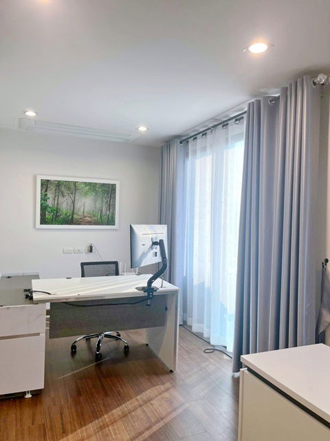 picture MRT Sri Lasalle 1.3km. For rent 3-storey townhouse Bangna Km.5 Bangkaew Khlong PladPriang Temple 200 - 2/8