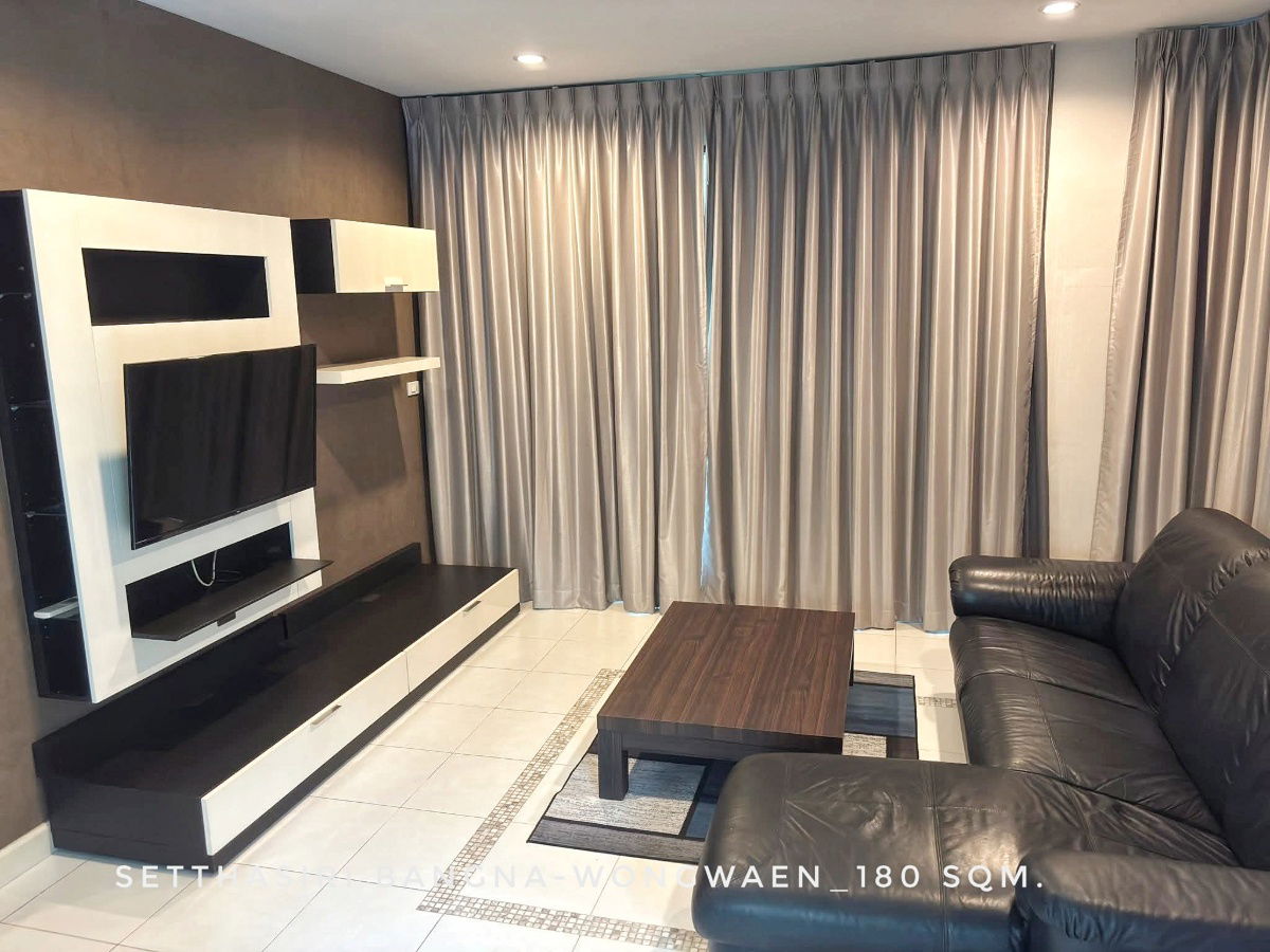 รูป ให้เช่าบ้านเดี่ยว ม.เศรษฐสิริ บางนา-วงแหวน  บนพื้นที่ 54 ตรวา. หลังเมกาบางนาเพียง 200 เมตร - รูปที่ 2/8