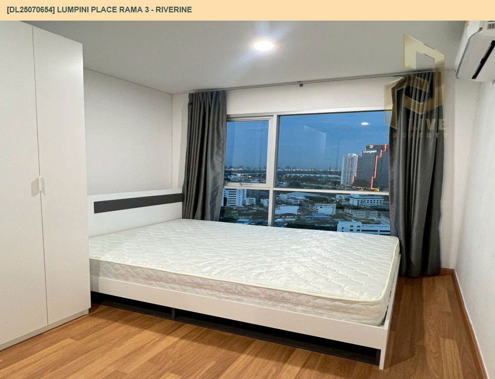 picture DL25070654 Condo for rent, Lumpini Place Rama 3 - Riverine near -, ready to move in, call urgently 0656133286 LineID @534wlwof - 3/11