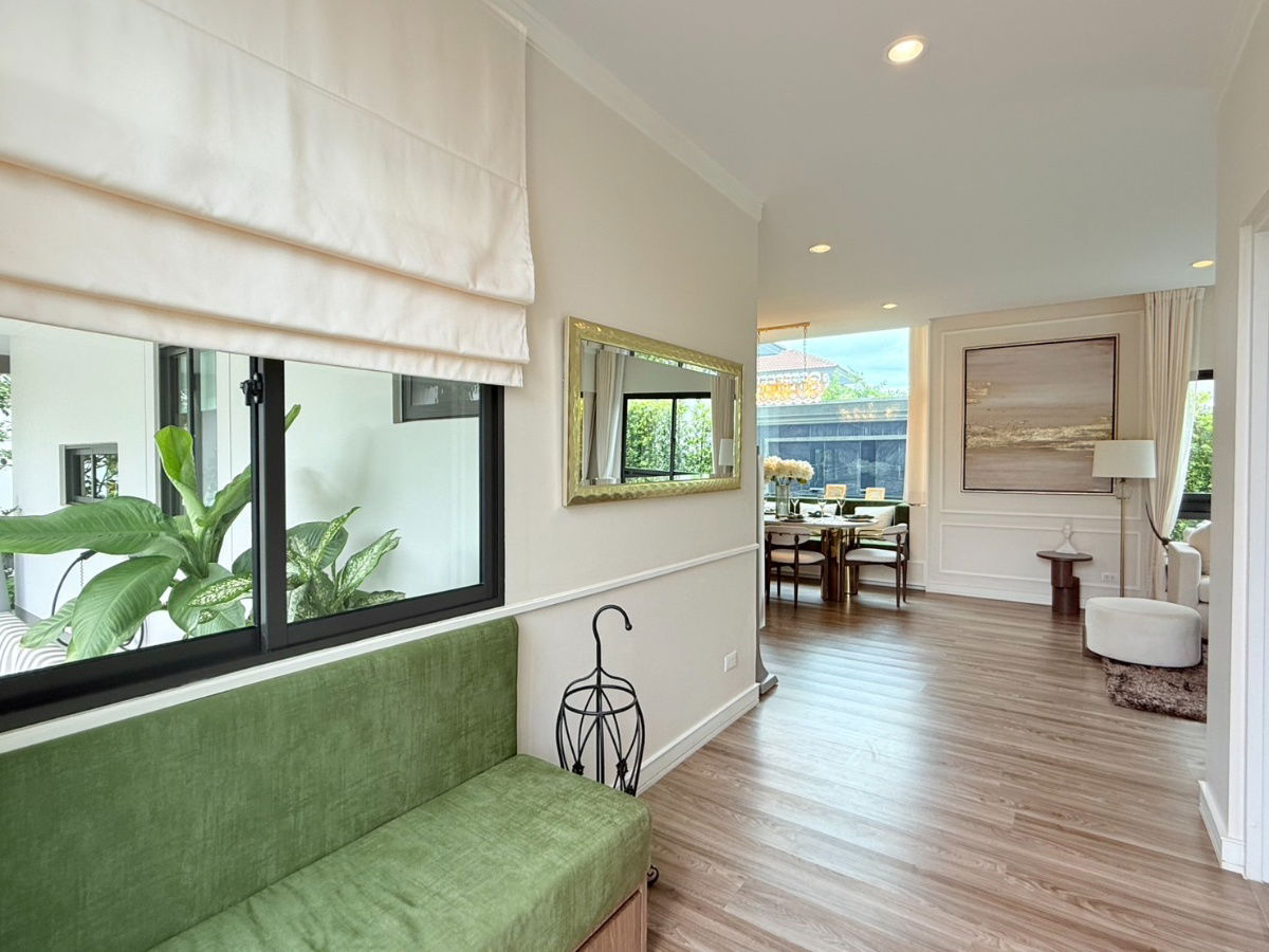 picture Show Home for Sale: “Saransiri Bangna” – Freesia Model | Fully Furnished, Move-In Read - 4/39