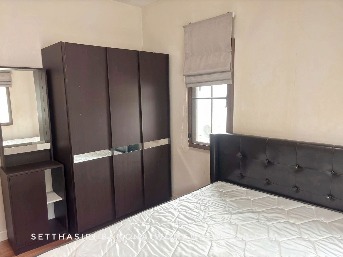 รูป ให้เช่าบ้านเดี่ยว ม.เศรษฐสิริ บางนา-วงแหวน  บนพื้นที่ 54 ตรวา. หลังเมกาบางนาเพียง 200 เมตร - รูปที่ 6/8